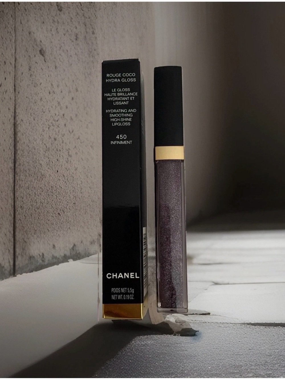Chanel Rouge Coco Hydra Gloss Lip Gloss - 450 Infiniment (Purple)